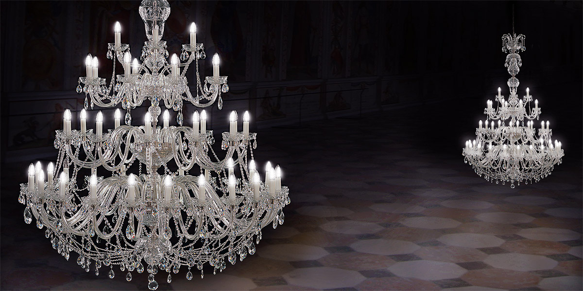Ceiling Light - Basket Crystal Chandelier with Discount 35%