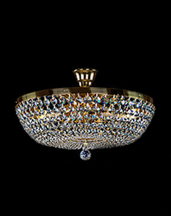 Ceiling Light - Basket Crystal Chandelier with Discount 35% - BL105
