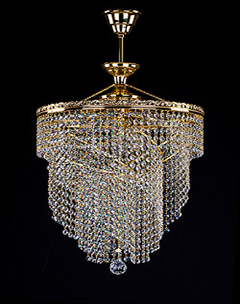 Ceiling Light - Basket Crystal Chandelier with Discount 35% - BL118
