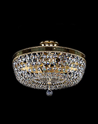 Ceiling Light - Basket Crystal Chandelier with Discount 35% - BL120