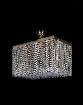 Ceiling Light - Basket Crystal Chandelier with Discount 35% - BL126