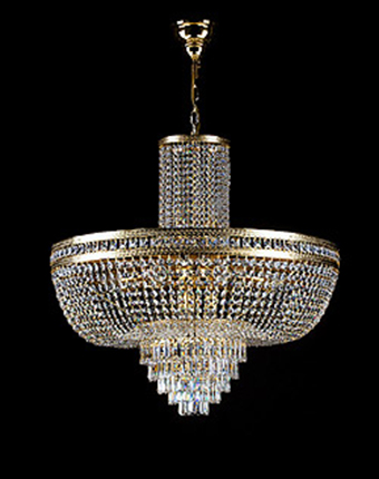 Ceiling Light - Basket Crystal Chandelier with Discount 35% - BL128