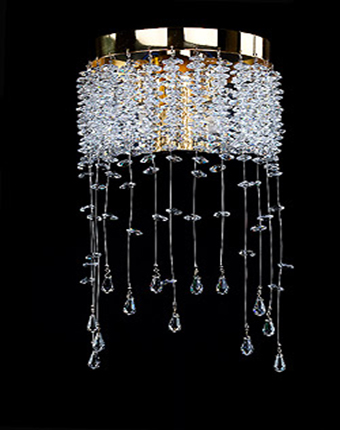 Ceiling Light - Basket Crystal Chandelier with Discount 35% - BL133