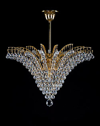 Ceiling Light - Basket Crystal Chandelier with Discount 35% - BL137