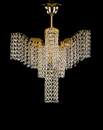 Ceiling Light - Basket Crystal Chandelier with Discount 35% - BL141