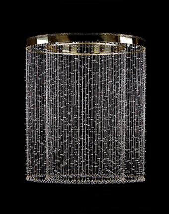 Ceiling Light - Basket Crystal Chandelier with Discount 35% - BL147