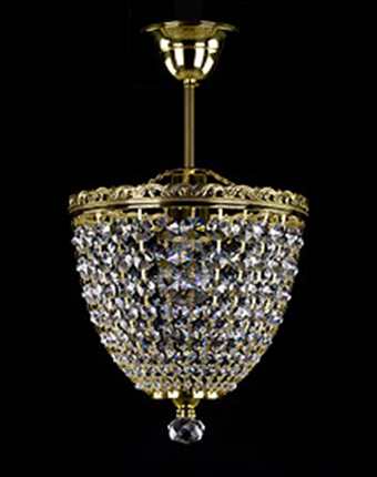 Ceiling Light - Basket Crystal Chandelier with Discount 35% - BL18