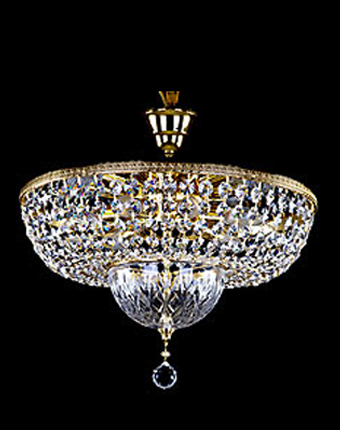 Ceiling Light - Basket Crystal Chandelier with Discount 35% - BL2