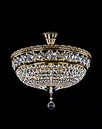 Ceiling Light - Basket Crystal Chandelier with Discount 35% - BL36