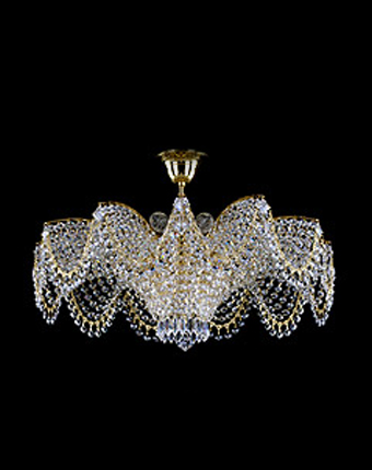 Ceiling Light - Basket Crystal Chandelier with Discount 35% - BL45