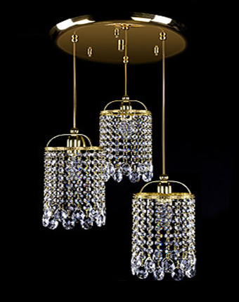 Ceiling Light - Basket Crystal Chandelier with Discount 35% - BL54