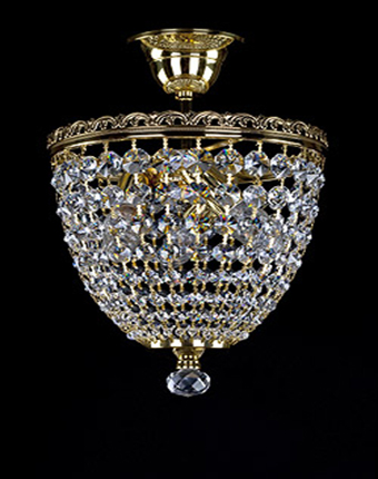 Ceiling Light - Basket Crystal Chandelier with Discount 35% - BL62