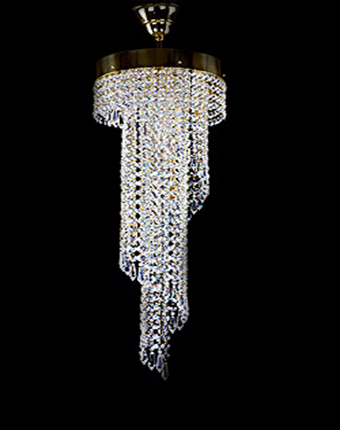 Ceiling Light - Basket Crystal Chandelier with Discount 35% - BL67