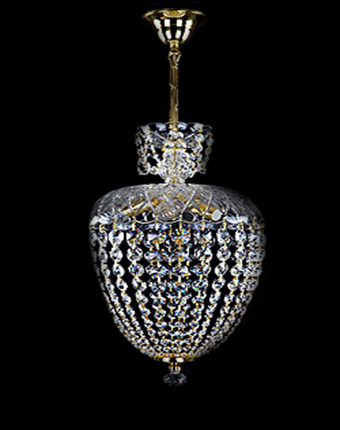 Ceiling Light - Basket Crystal Chandelier with Discount 35% - BL72