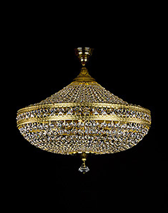 Ceiling Light - Basket Crystal Chandelier with Discount 35% - BL77