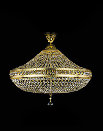 Ceiling Light - Basket Crystal Chandelier with Discount 35% - BL78