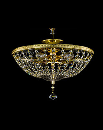 Ceiling Light - Basket Crystal Chandelier with Discount 35% - BL81