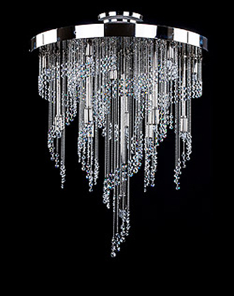Ceiling Light - Basket Crystal Chandelier with Discount 35% - BL95