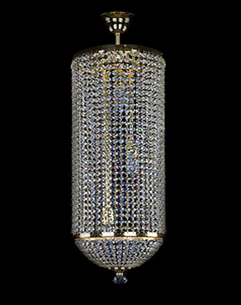 Ceiling Light - Basket Crystal Chandelier with Discount 35% - BL9