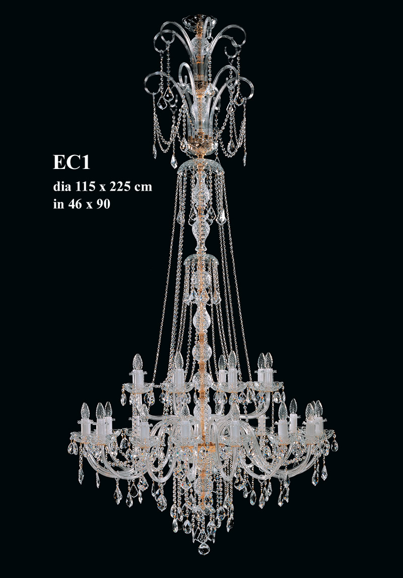 Kristall Kronleuchter EC1