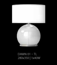 Modern Crystal TABLE Lamp ML3 - DAWN 01 TL