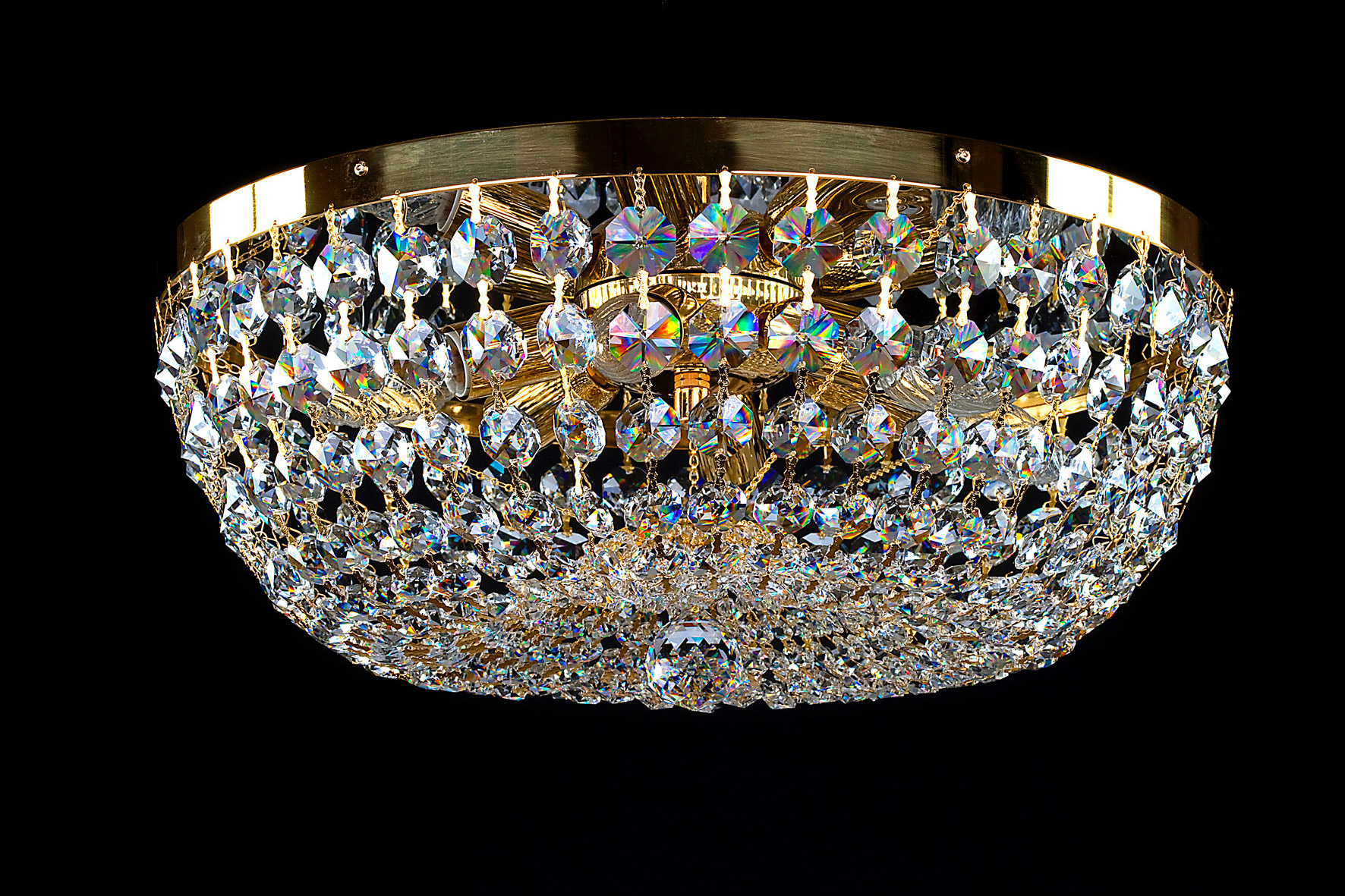 Ceiling Light - Basket Crystal Chandelier with Discount 35% - BL103