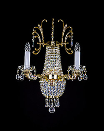 Ceiling Light - Basket Crystal Chandelier with Discount 35% - BL115