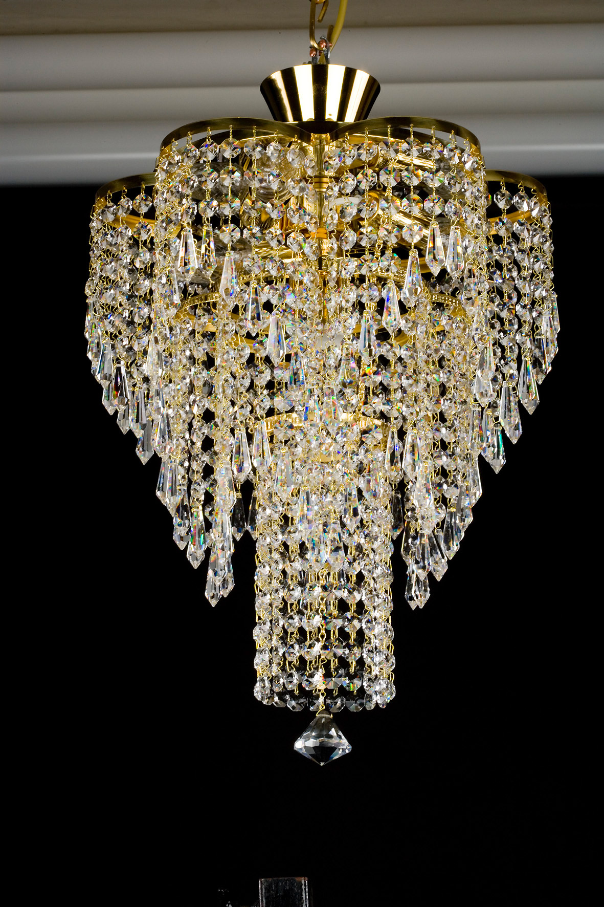 Ceiling Light - Basket Crystal Chandelier with Discount 35% - BL129