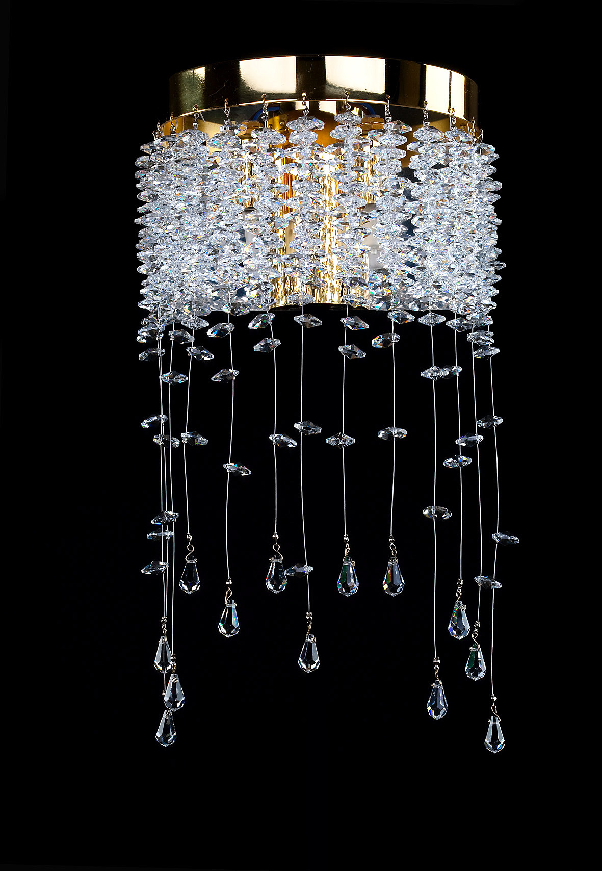 Ceiling Light - Basket Crystal Chandelier with Discount 35% - BL133