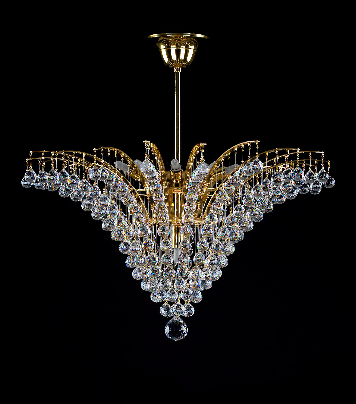 Ceiling Light - Basket Crystal Chandelier with Discount 35% - BL137