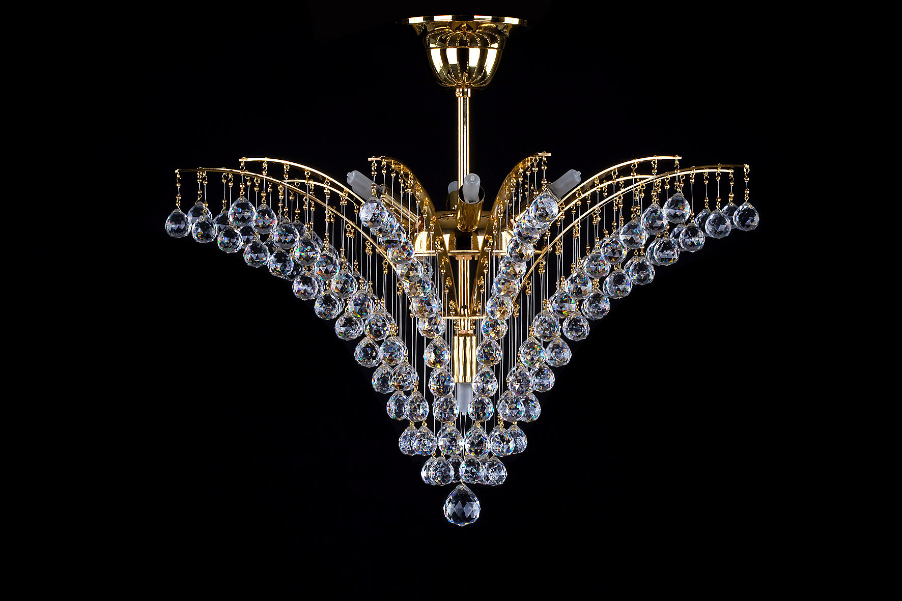 Ceiling Light - Basket Crystal Chandelier with Discount 35% - BL138