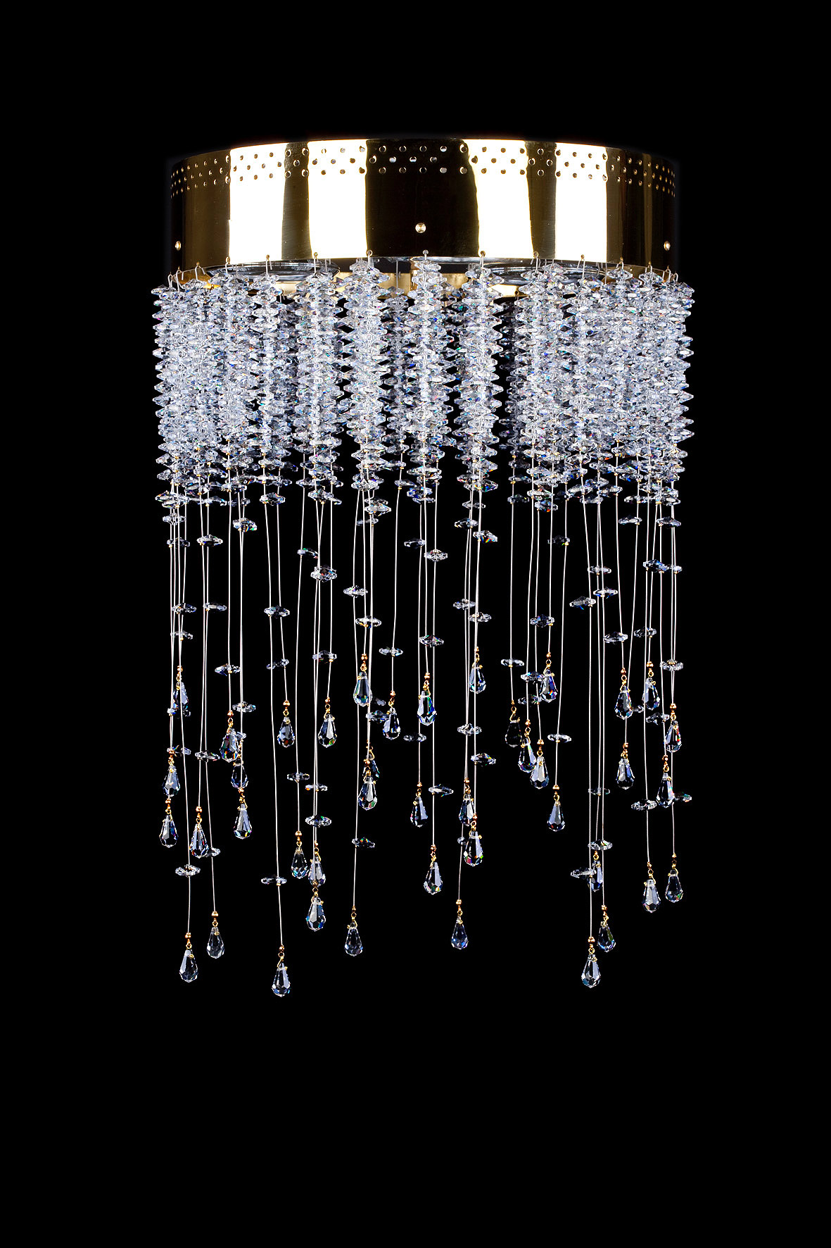 Ceiling Light - Basket Crystal Chandelier with Discount 35% - BL139