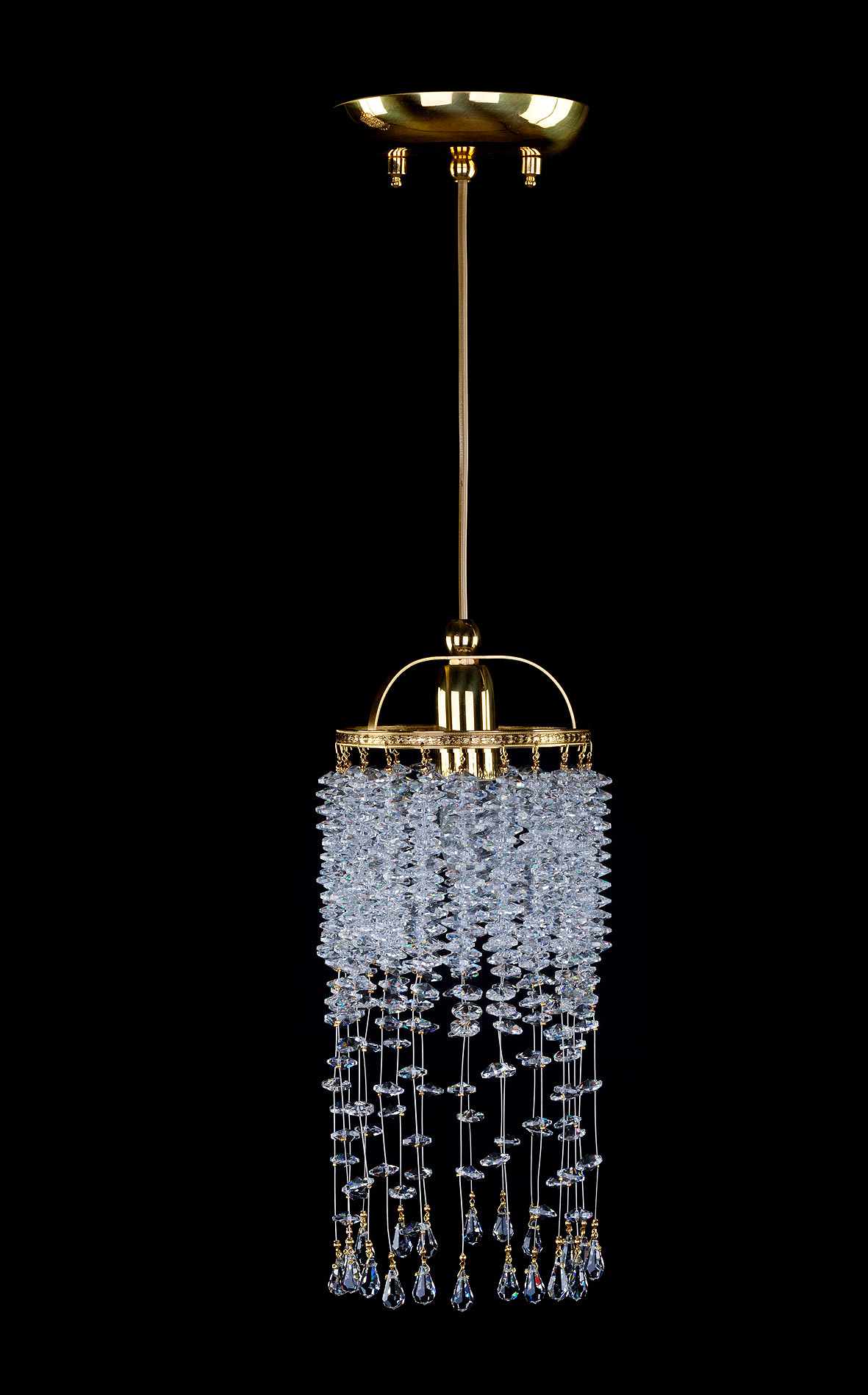 Ceiling Light - Basket Crystal Chandelier with Discount 35% - BL152