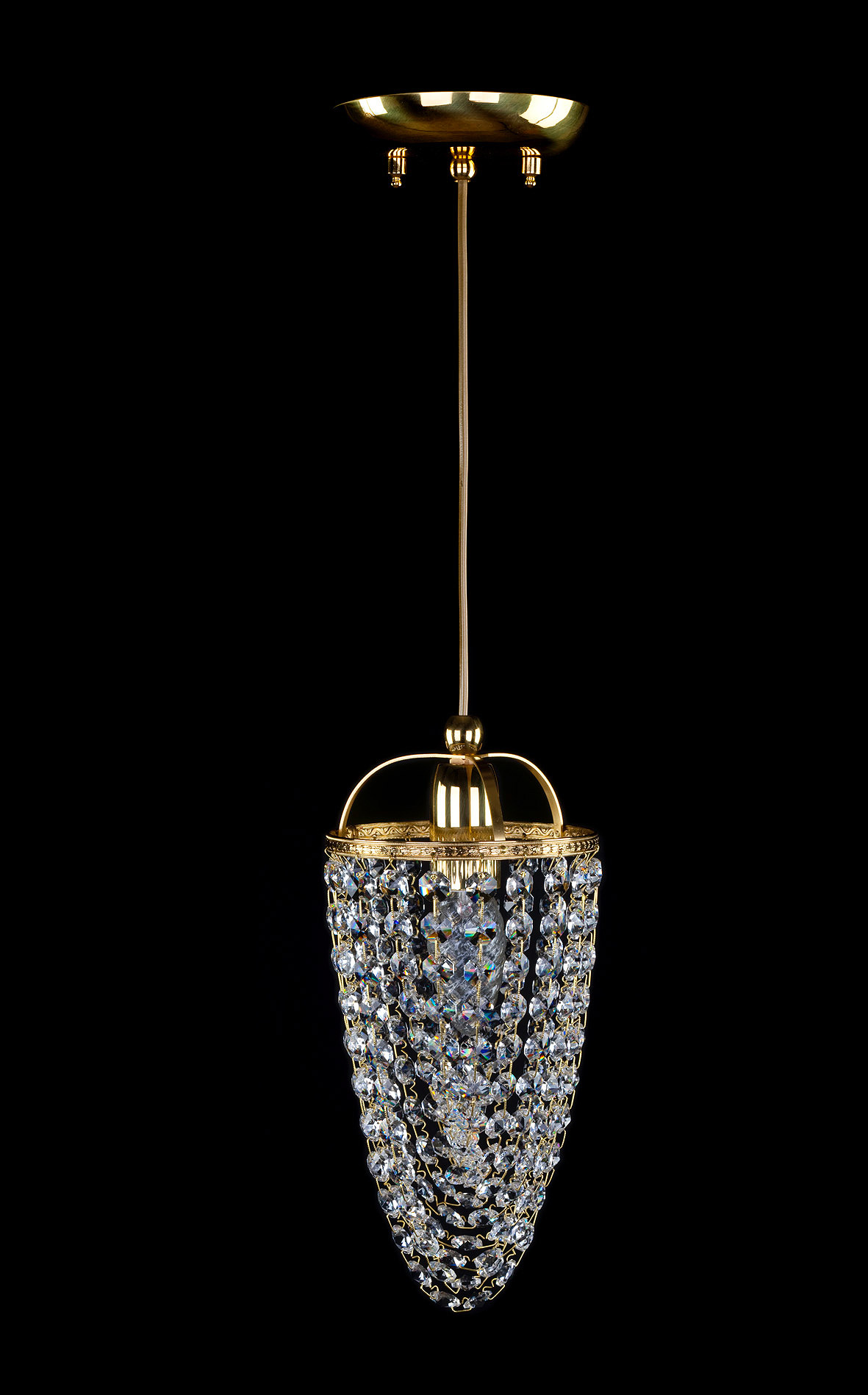 Ceiling Light - Basket Crystal Chandelier with Discount 35% - BL158