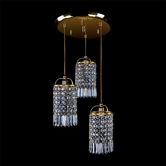Kristall Deckenleuchte BL162 | 3 Lichter