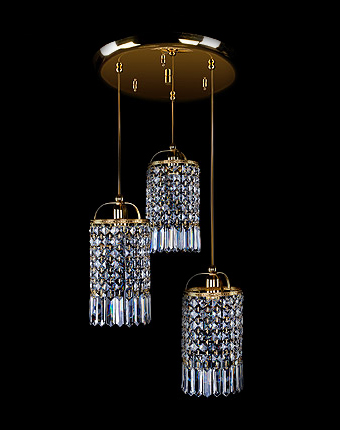 Ceiling Light - Basket Crystal Chandelier with Discount 35% - BL162