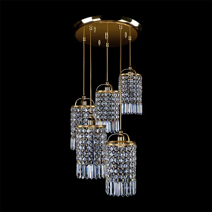 Kristall Deckenleuchte BL163 | 5 Lichter