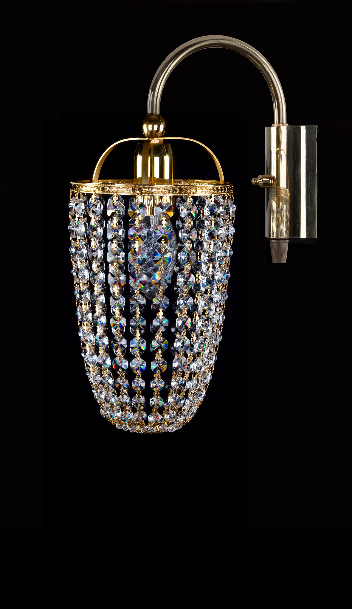 Ceiling Light - Basket Crystal Chandelier with Discount 35% - BL168