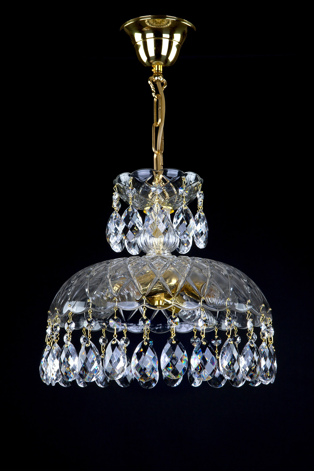 Ceiling Light - Basket Crystal Chandelier with Discount 35% - BL16