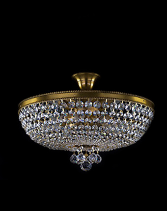 Ceiling Light - Basket Crystal Chandelier with Discount 35% - BL26