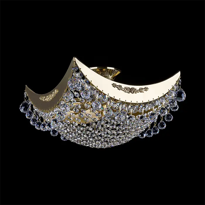 Crystal Ceiling Light BL3 | 1 light
