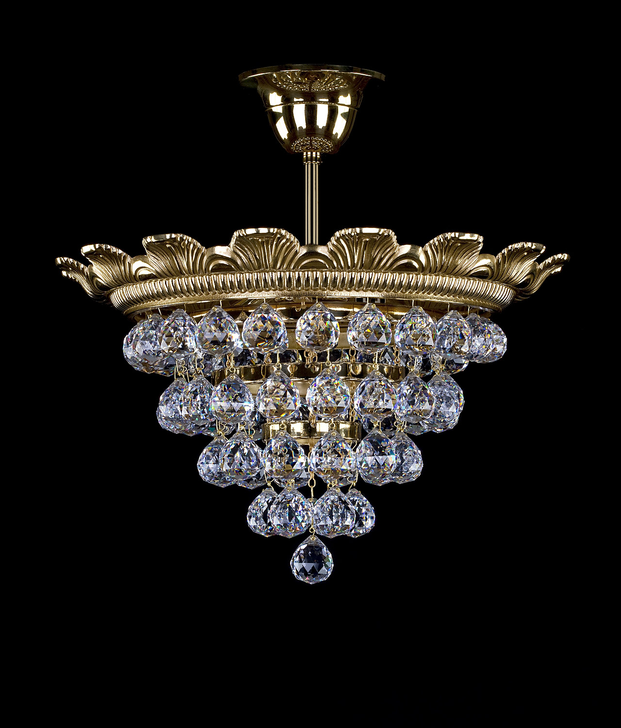 Ceiling Light - Basket Crystal Chandelier with Discount 35% - BL42