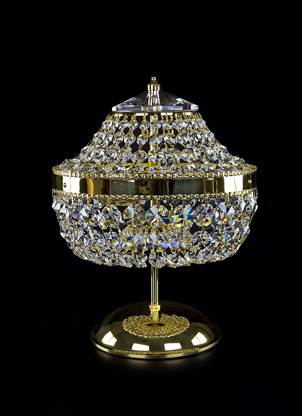 Ceiling Light - Basket Crystal Chandelier with Discount 35% - BL46