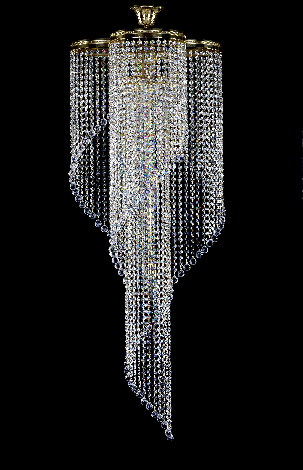 Ceiling Light - Basket Crystal Chandelier with Discount 35% - BL47