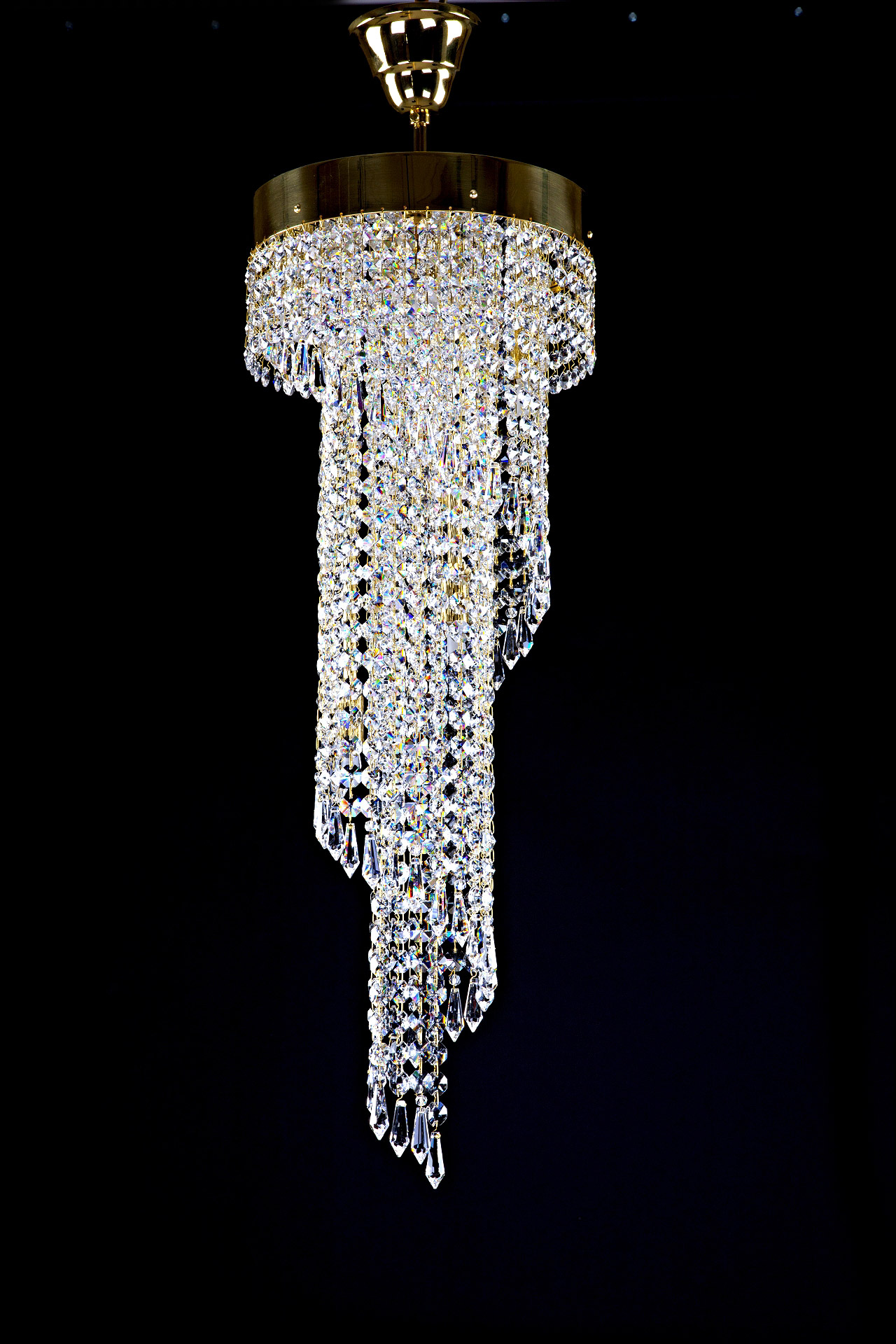 Ceiling Light - Basket Crystal Chandelier with Discount 35% - BL67