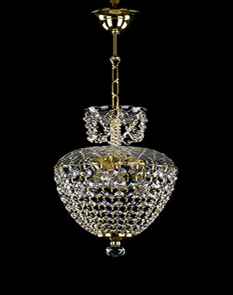 Ceiling Light - Basket Crystal Chandelier with Discount 35% - BL71