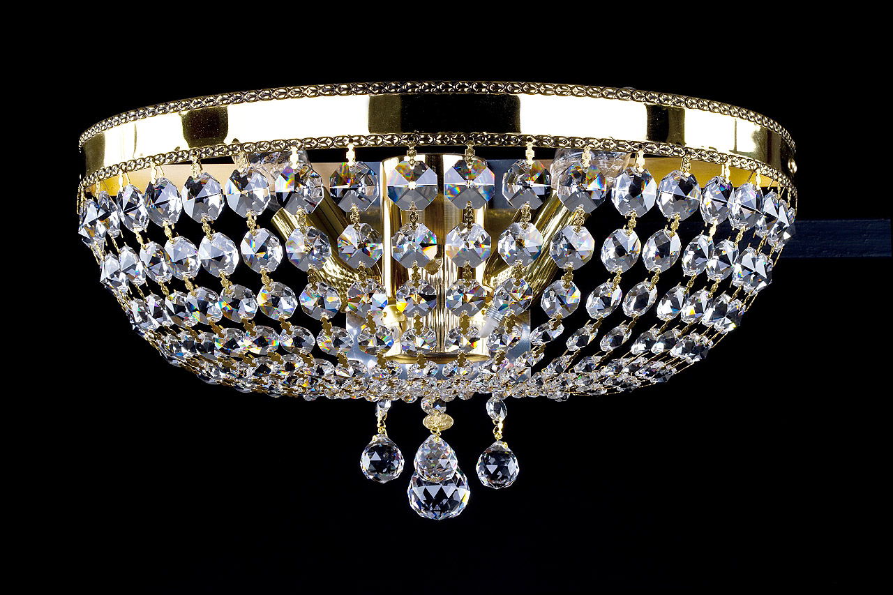 Ceiling Light - Basket Crystal Chandelier with Discount 35% - BL8