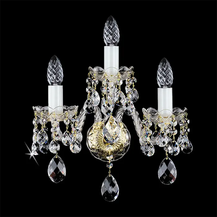 Crystal Wall Light CS65 | 3 arms