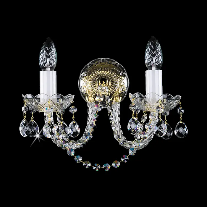 Crystal Wall Light CS77 | 2 arms