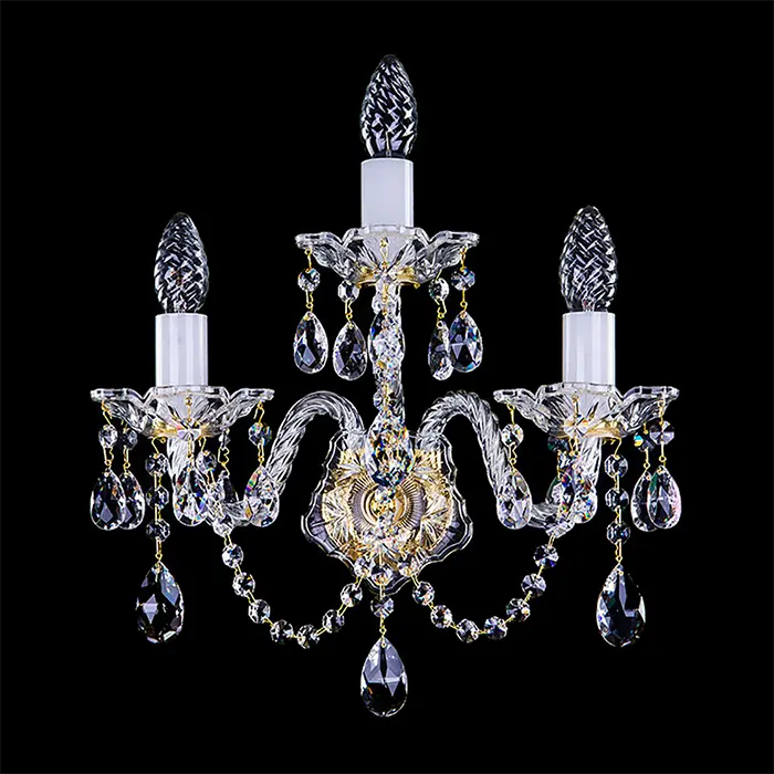 Crystal Wall Light CS83 | 3 arms